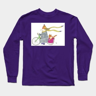 MadCatWoman Bikes the Cats Long Sleeve T-Shirt